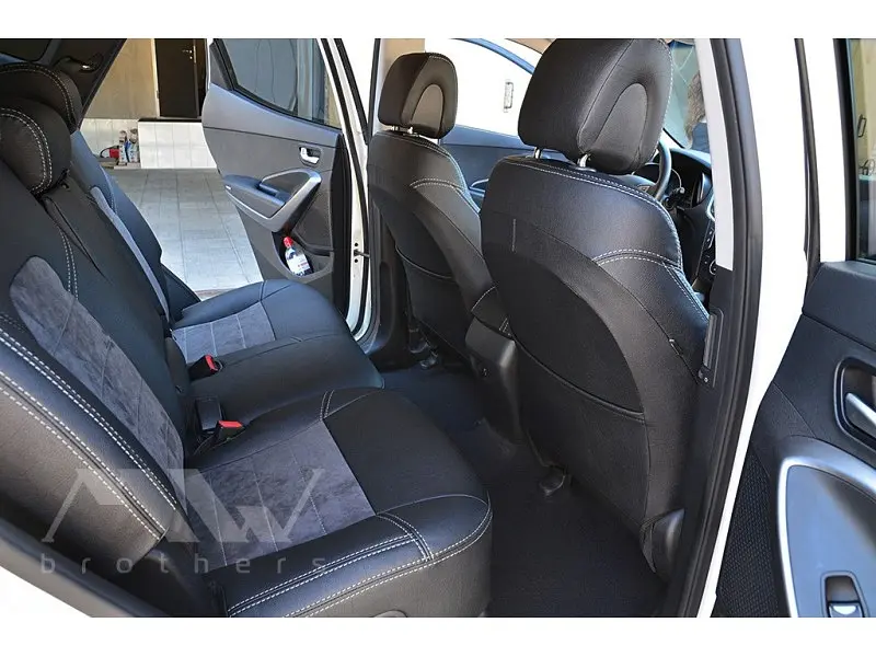 Авточохли модельні MW Brothers для Hyundai Santa Fe III c 2012 - фото 6