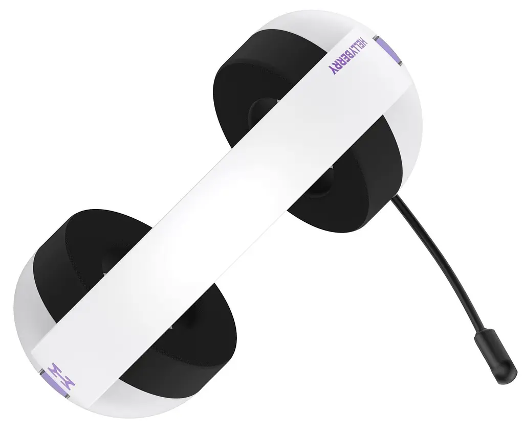 Ігрова гарнітура HATOR Hellyberry HH30 Wireless White-Violet (HH30_wireless_WV) - фото 7