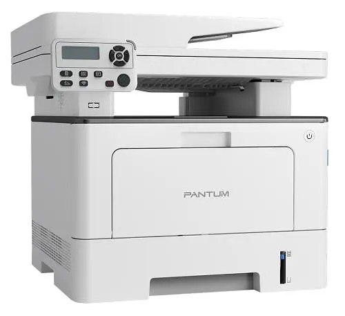 БФП лазерний ч/б A4 Pantum BM5100ADW, White, WiFi, 1200x1200 dpi, дуплекс, до 40 стор/хв, дворядковий РК-екран, USB / Lan, картридж TL-5120 / DL-5120 - фото 3