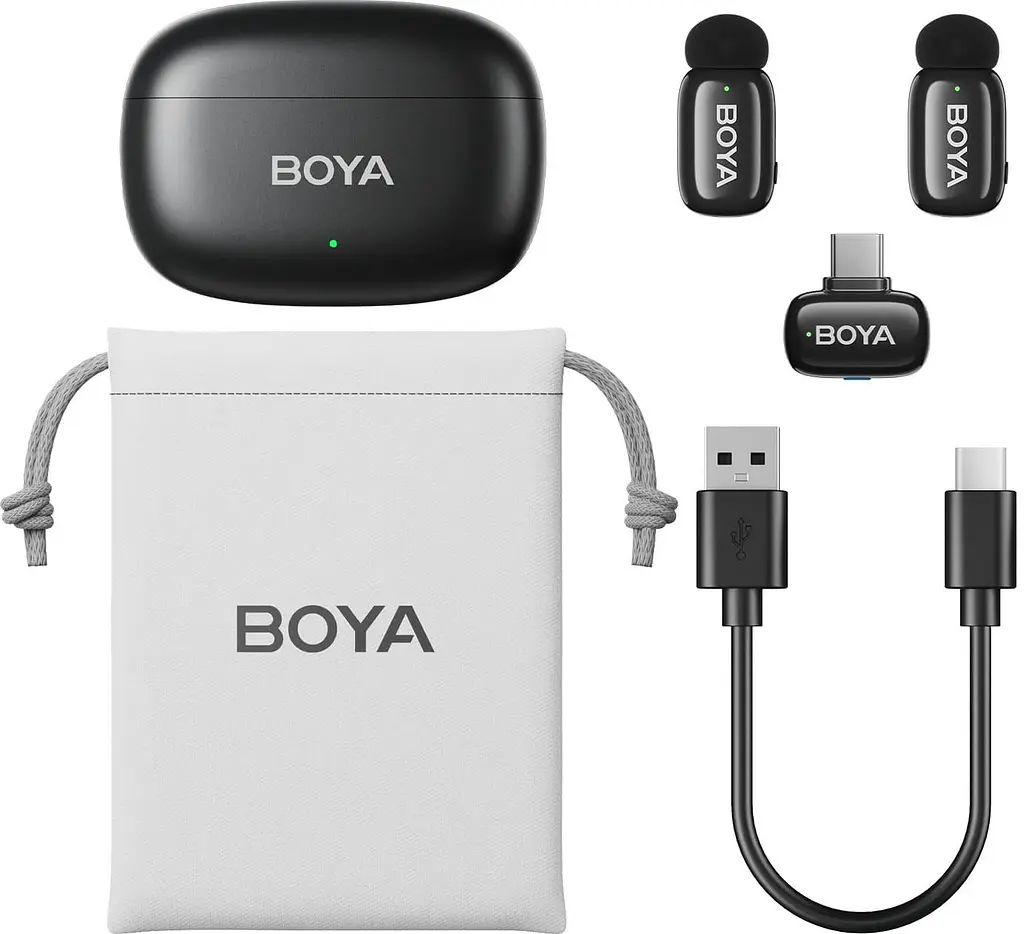 Мікрофон Boya mini-14 Type-C Black (mini-14) - фото 2