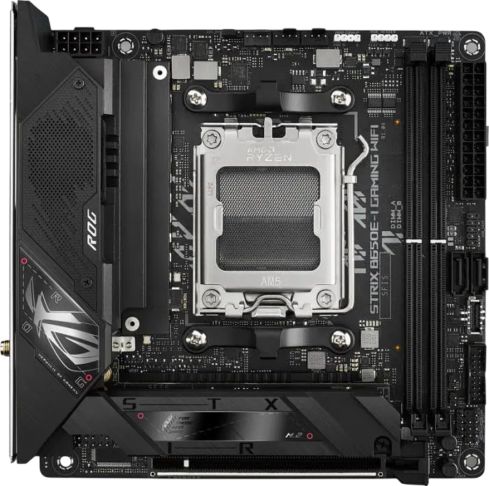 Материнська плата Asus B650E-I ROG Strix Gaming Wi-Fi Socket AM5 (ROG STRIX B650E-I GAMING WIFI) Б/В - фото 4