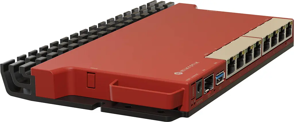 Маршрутизатор Mikrotik L009UiGS-RM, 800MHz CPU, 512MB RAM, 128MB NAND, 8x1G Ethernet ports, 1xSFP - фото 2