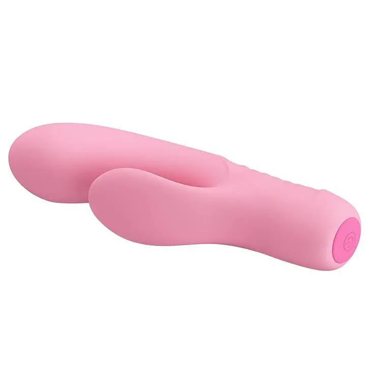 Вібратор-кролик Pretty Love Tim Vibrator Light 15.5 см рожевий - фото 6