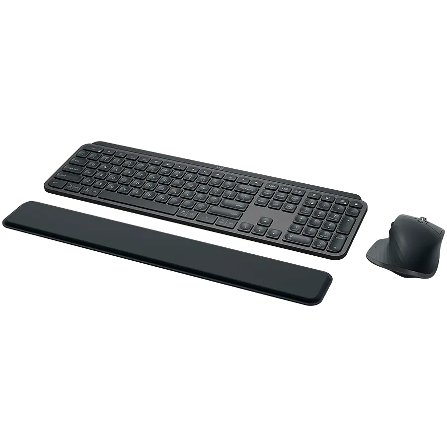 Комплект: клавіатура та миша Logitech MX Keys for Business UA Graphite (920-010933) - фото 3