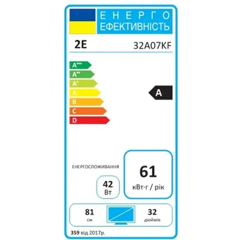 Телевизор 2E-32 A 07KF - фото 4