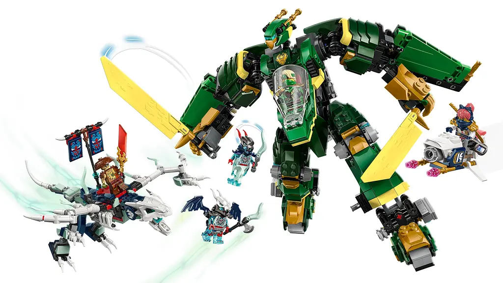Конструктор LEGO Ninjago Реактивний робот Ллойда 1112 деталей (71845) - фото 5