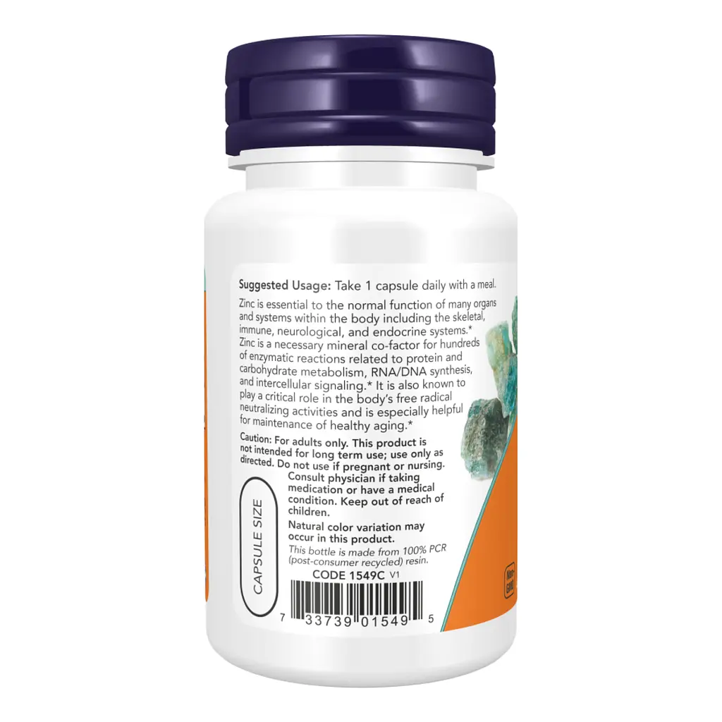 Вітаміни Zinc Picolinate 50mg - 120 vcaps - фото 3