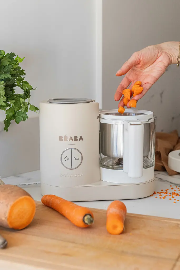 Пароварка-блендер Beaba Babycook Neo бежевая - фото 16