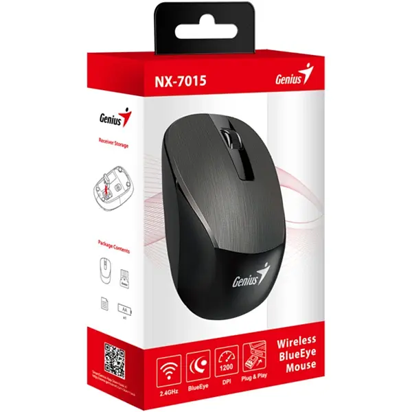 Миша Genius NX-7015 Chocolate NP (31030019401) [75696] - фото 3