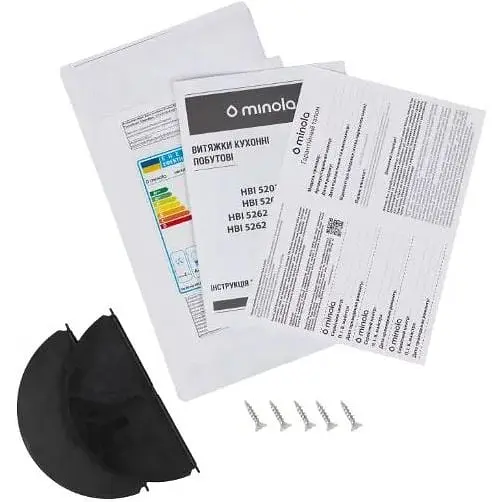 Витяжка вбудована Minola HBI 52622 BL Glass 700 LED - фото 8