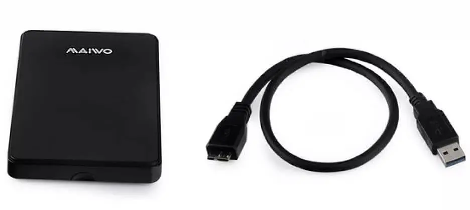 Внешний карман Maiwo 2.5" SATA USB3.0 (K2503D black) - фото 5