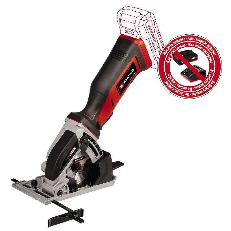 Пила дисковая акмуляторная TE-CS 18/89LI - Solo PXC 18В Einhell teh0025810 - фото 2