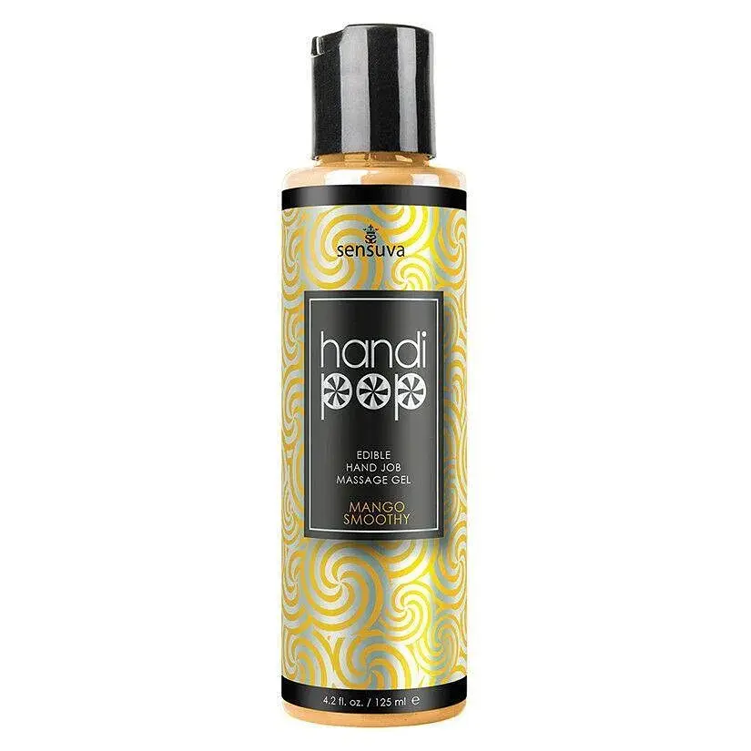 Гель Sensuva - Handipop Mango Smoothie - Смачний для вишуканих мануальних та оральних ласок, 125 мл