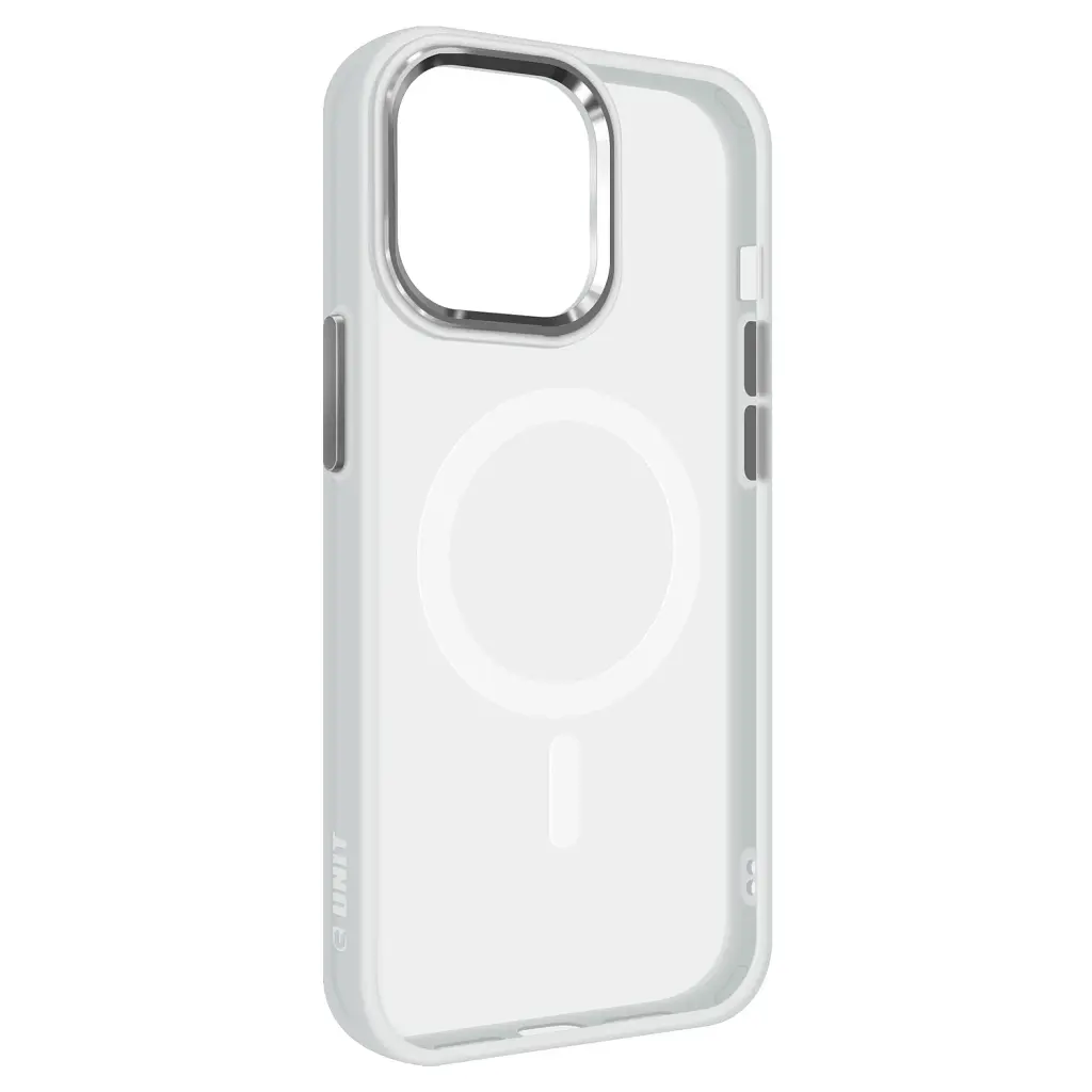 Чохол ArmorStandart Unit MagSafe для Apple iPhone 13 Pro Max Matte Clear Silver