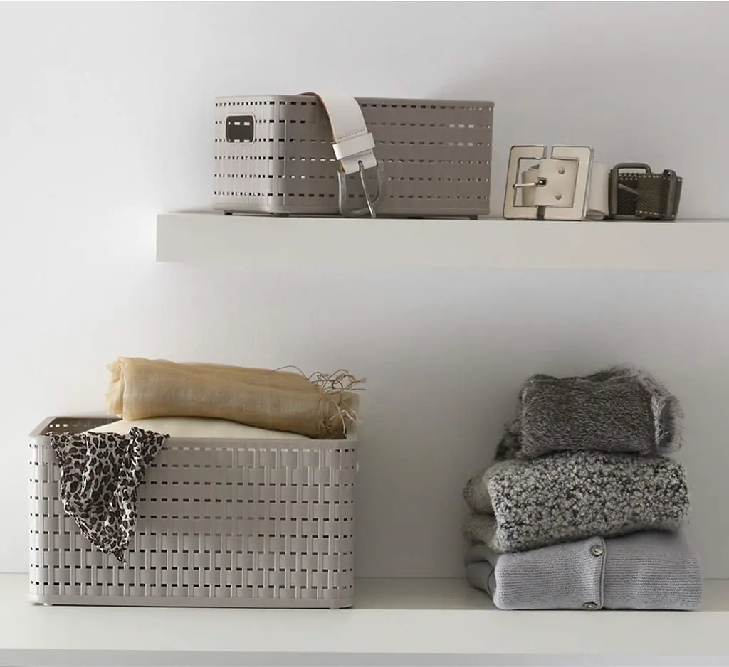 Ящик для зберігання Rotho Country капучино 14 л (11168.2) - фото 3