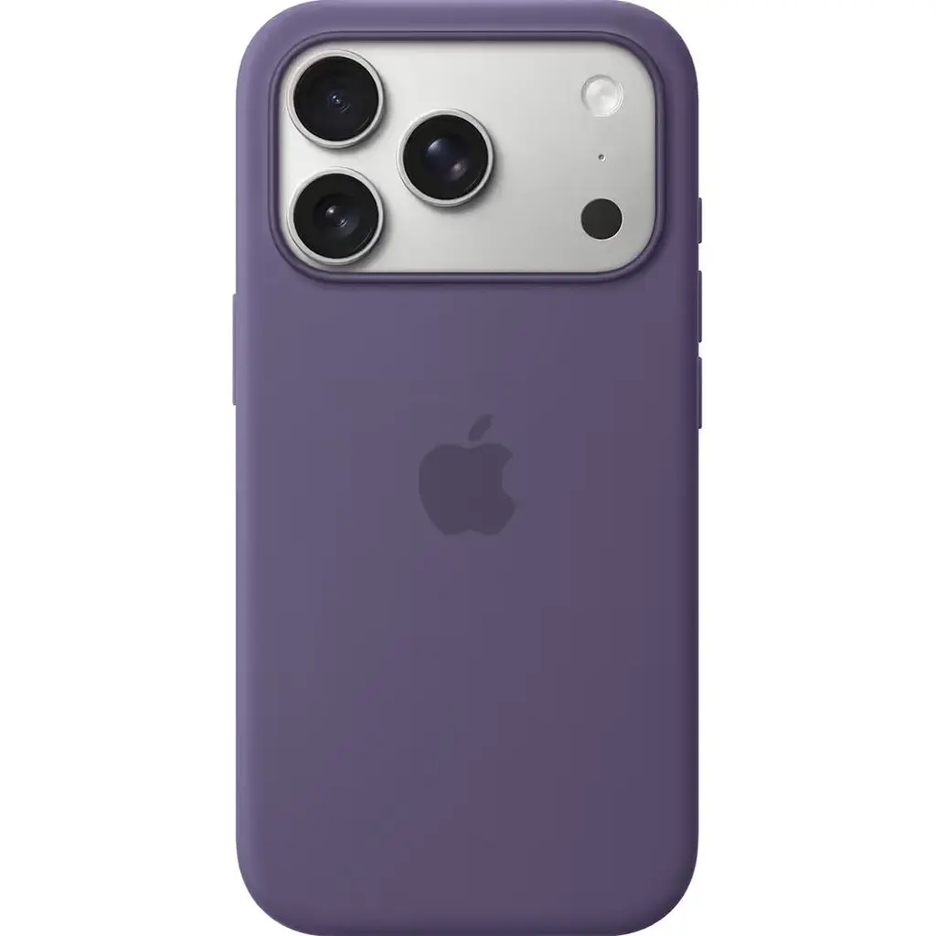 Чехол Silicone Case with Button, Animation, MagSafe для Apple iPhone 17 Pro Purple Fog ААА [149946] - фото 3