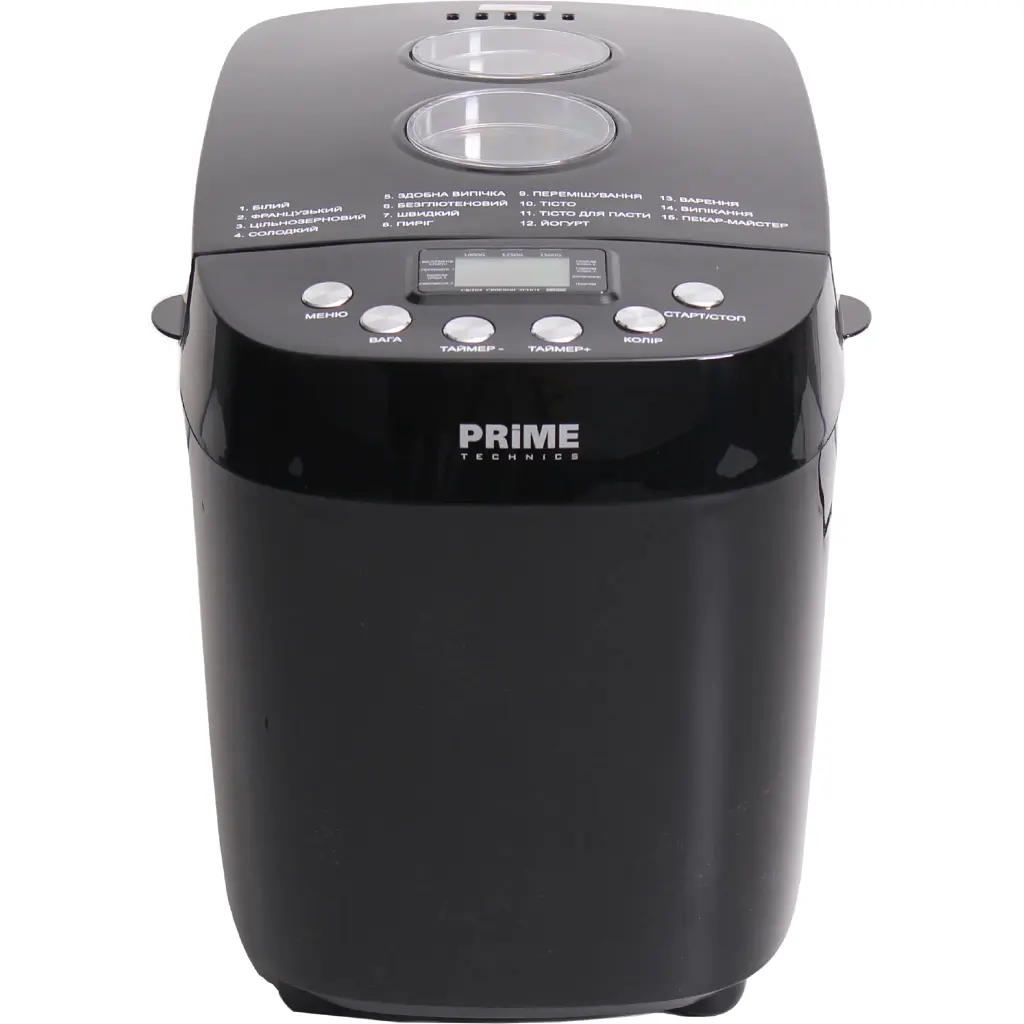 Хлібопічка PRIME Technics PBM 1528 B - фото 2