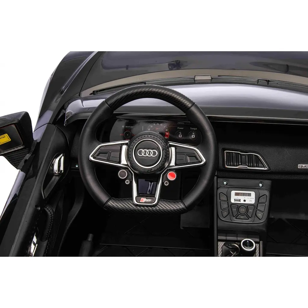 Дитячий електромобіль Ramiz Audi Spyder R8 Lift Strong 24, Yellow (PA.A3000.STRONG.ZOL) - фото 10