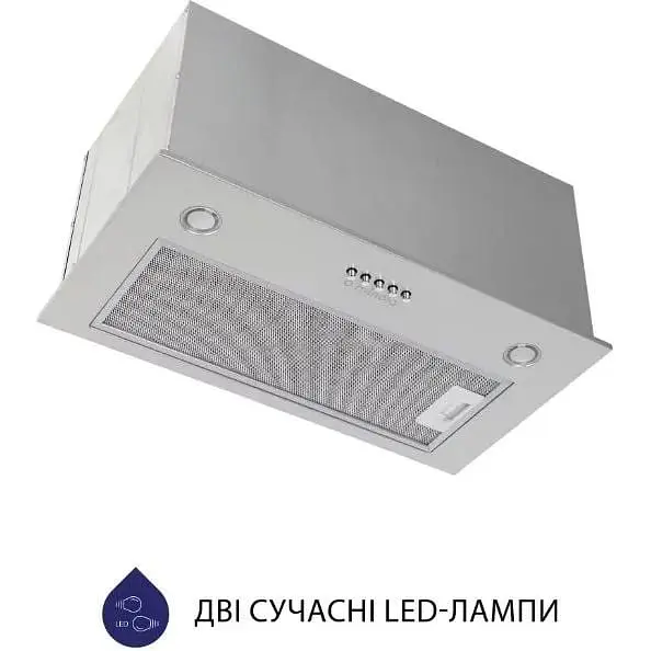 Витяжка вбудована Minola HBI 5627 GR 1000 LED - фото 3