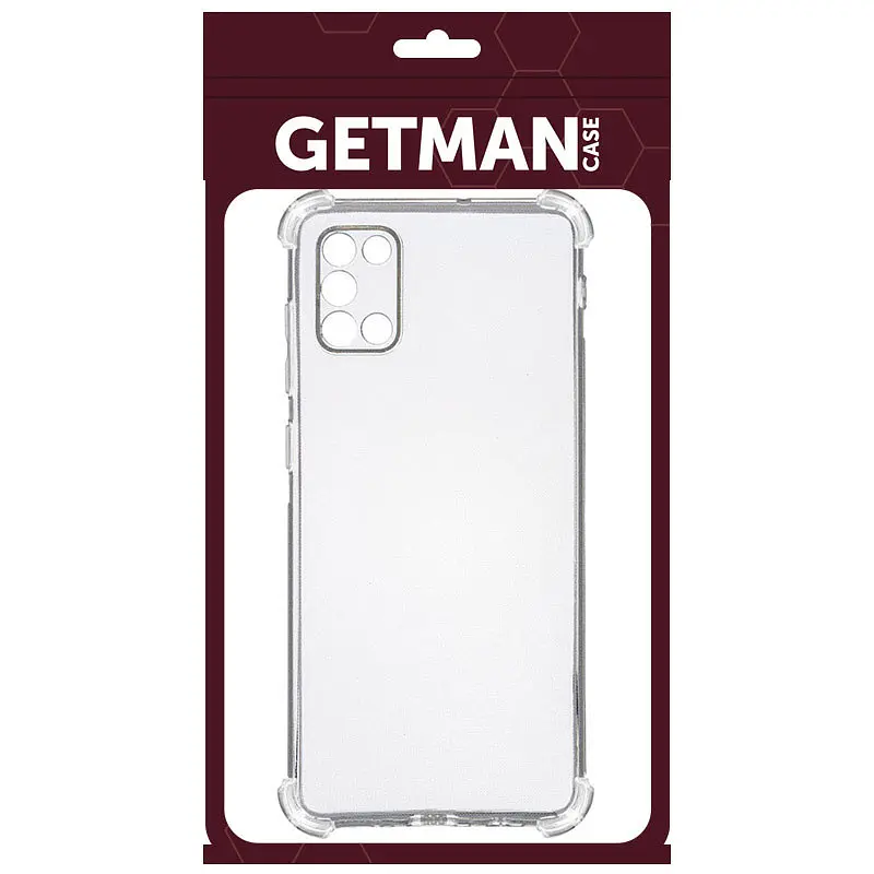 TPU чехол GETMAN Ease logo усиленные углы для Samsung Galaxy A31 - фото 2