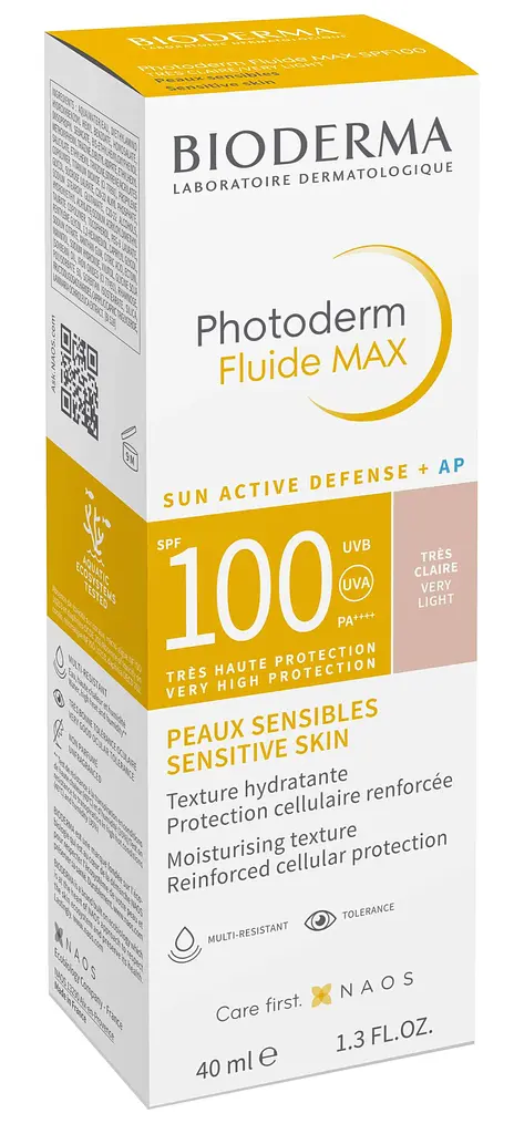Сонцезахисний флюїд для обличчя Bioderma Photoderm Fluide Max SPF100 PA ++++ 40 мл - фото 3