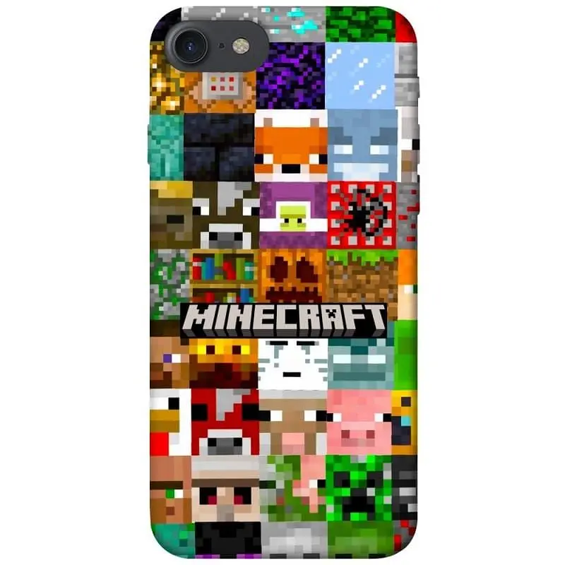 Чохол Demsky Minecraft collage для Apple iPhone 7 / 8 (4.7)