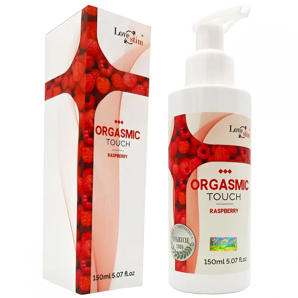 Гель масажний Love Stim Orgasmic Touch 150 мл малина - фото 5