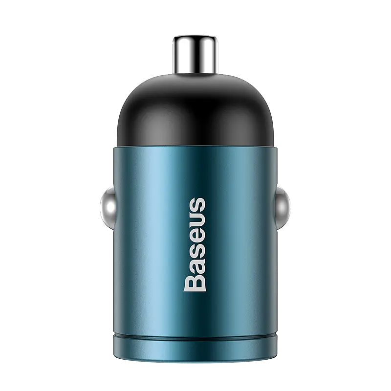 Адаптер автомобильный BASEUS Tiny Star Mini PPS Car Charge Type-C Port 30 W (VCHX-B04) бордовый - фото 10