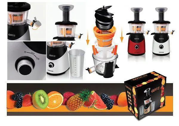 Соковитискач шнековий Gotie GSJ-400W - фото 7