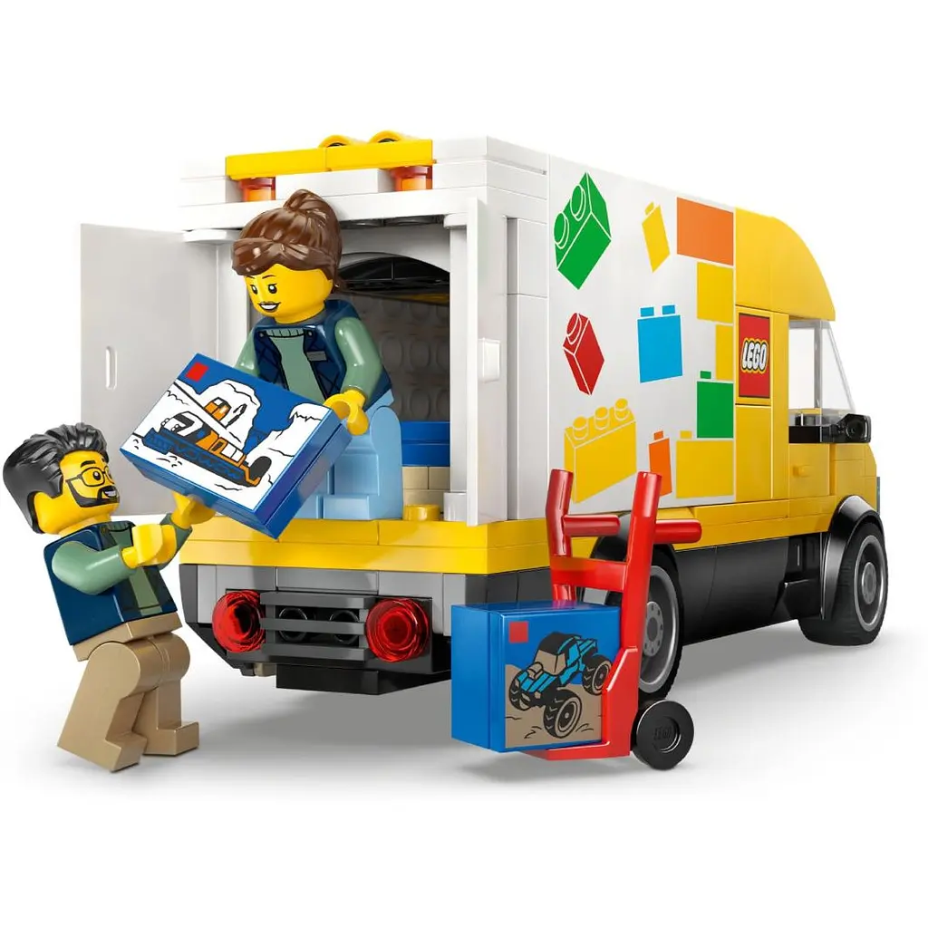 Конструктор LEGO City Фургон LEGO 276 деталей (60500) - фото 6
