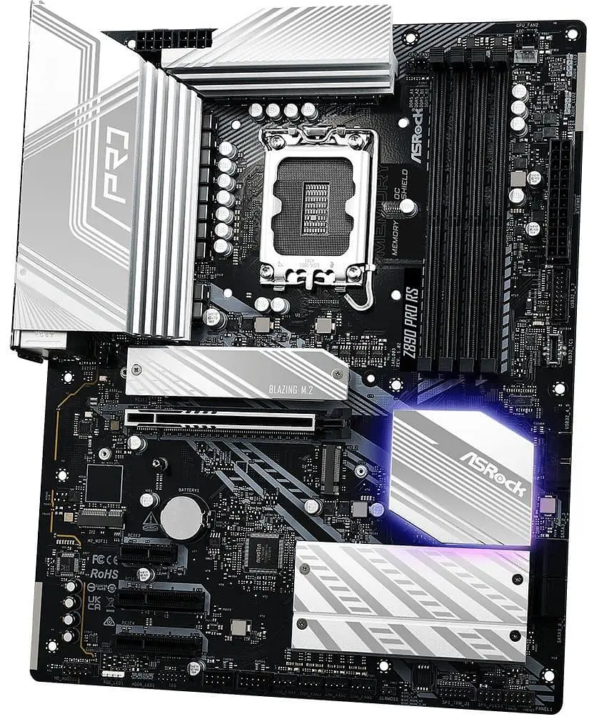 Материнська плата ASRock Z890 PRO RS (Z890 PRO RS) (Socket 1851, Intel Z890, ATX) - фото 3