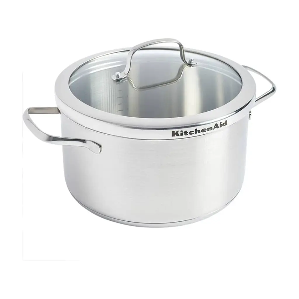 Каструля KitchenAid Proline з кришкою 24 см 5,7 л (CC001879-001)