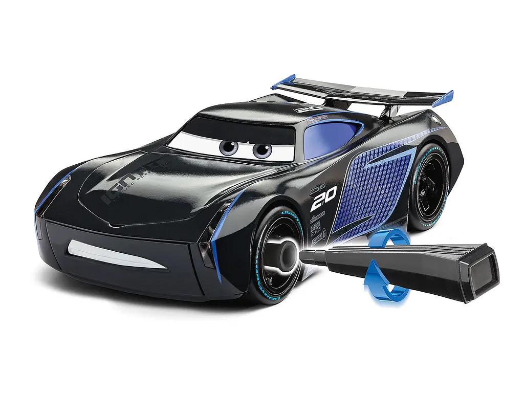 Конструктор Revell Jackson Storm Disney Cars машинка зі світлом та звуками чорний 00921 - фото 2