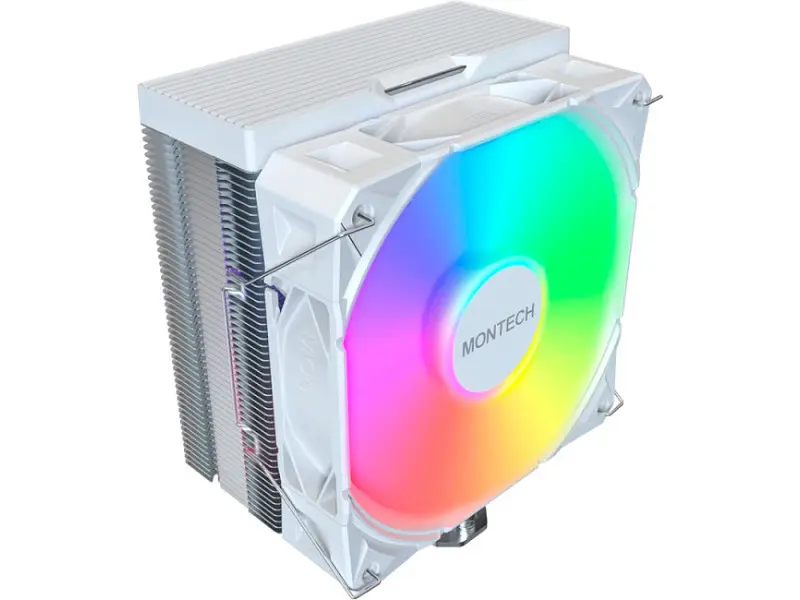 Повітряне охолодження Montech NX400 ARGB White - фото 2