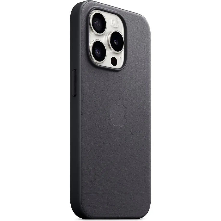 Чохол Apple FineWoven Case with MagSafe для iPhone 15 Pro Black (MT4H3ZM/A) [92955] - фото 2