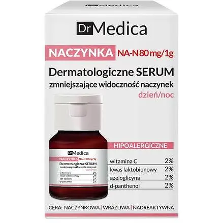 Дерматологическая сыворотка Bielenda Dr Medica Capillary для уменьшения видимости капилляров 30 мл - фото 3