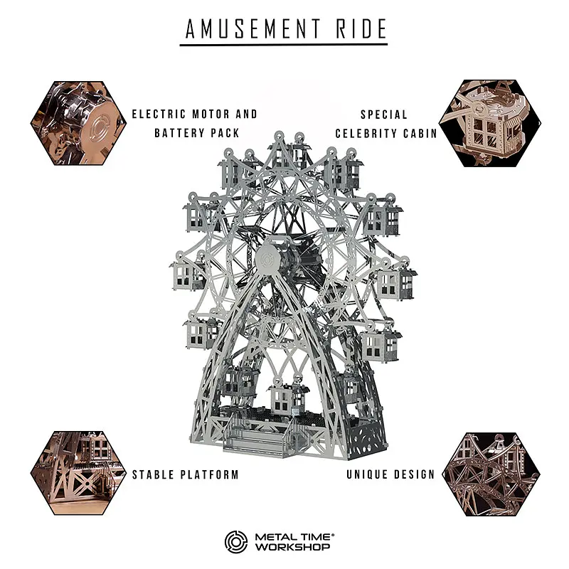 Коллекционная модель Metal Time Amusement Ride MT033 - фото 3