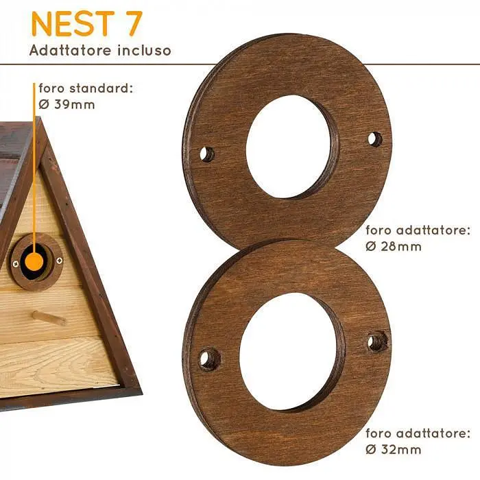 Будиночок-гніздо для диких птахів Ferplast NEST 2 - фото 3