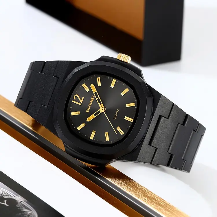 Наручные часы мужские 2382BKGD Black-Gold Skmei acs0029950 - фото 4