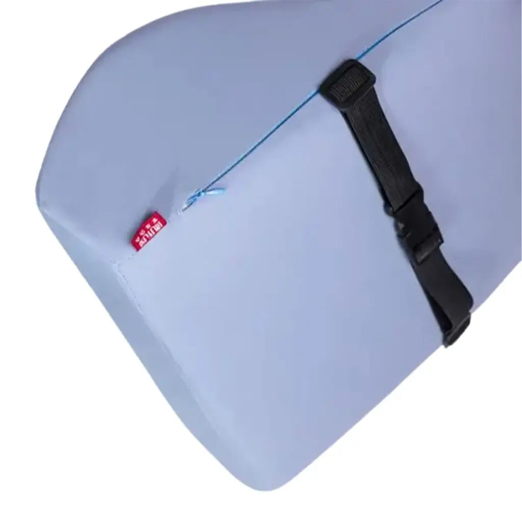 Подушка для спини Yiwu Minimal Memory Foam 45х40х12 см блакитна - фото 4