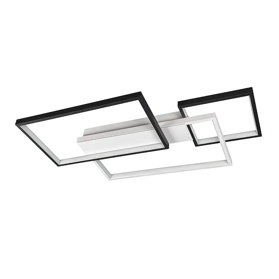 Люстра стельова LED Levistella 7871026, 72W, біло-чорна, сучасний стиль - фото 3