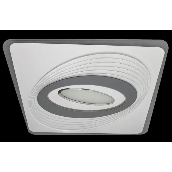 LED люстра стельова Linisoln 1206 WH-GR - фото 2