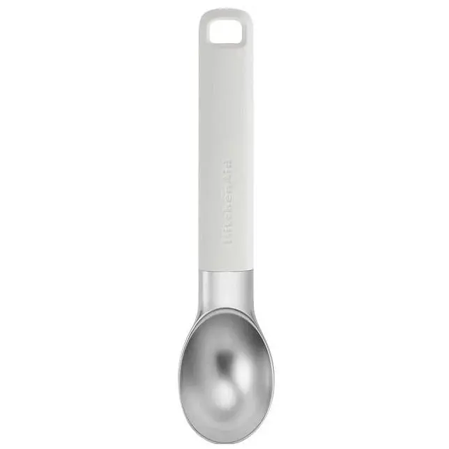 Ложка для морозива KitchenAid Classic, 21,5 см, білий (KHA117OHPNG)
