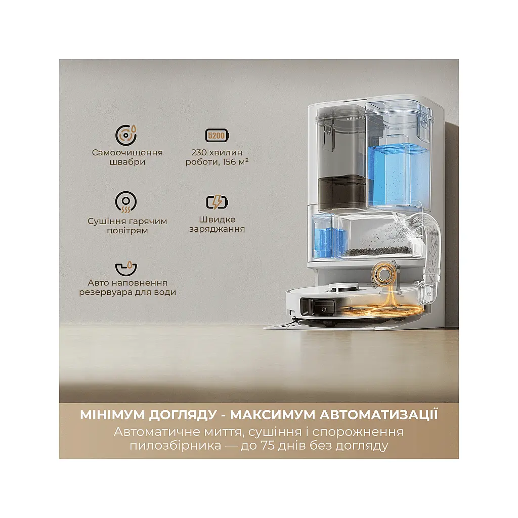 Пилосос Dreame D30 Ultra Black (RTD31TE-BL) - фото 7
