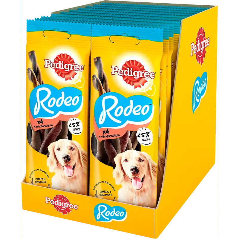 Ласощі для собак Pedigree Rodeo 70 г - фото 4