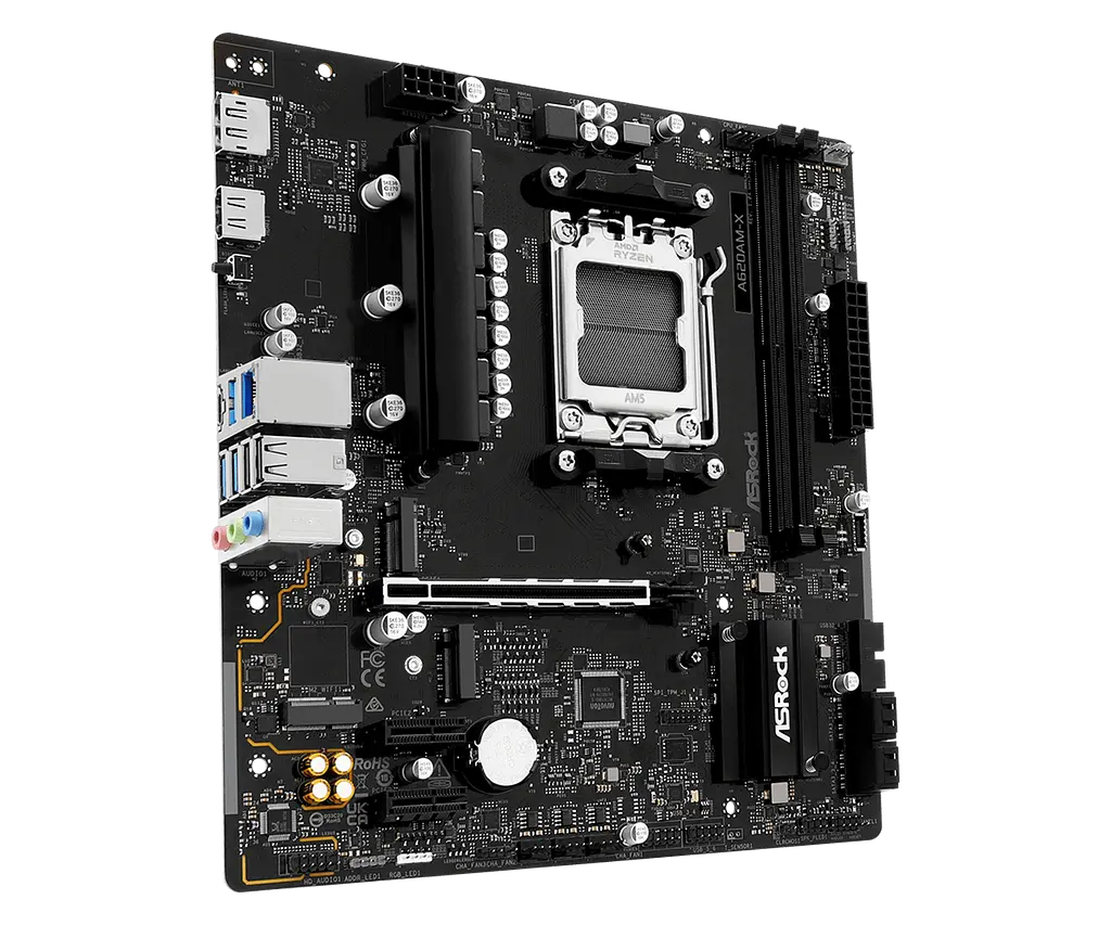 Материнська плата ASRock A620AM-X Socket AM5 (A620AM-X) - фото 3