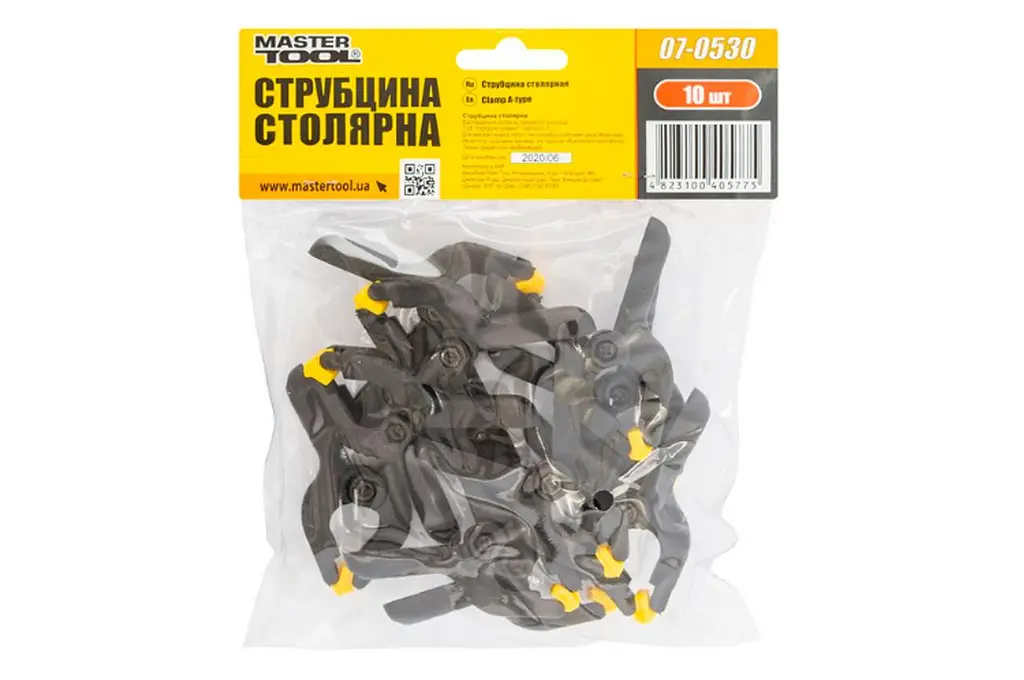 Струбцина пружинна Mastertool 30 мм (в упаковці 10 шт.) - фото 4