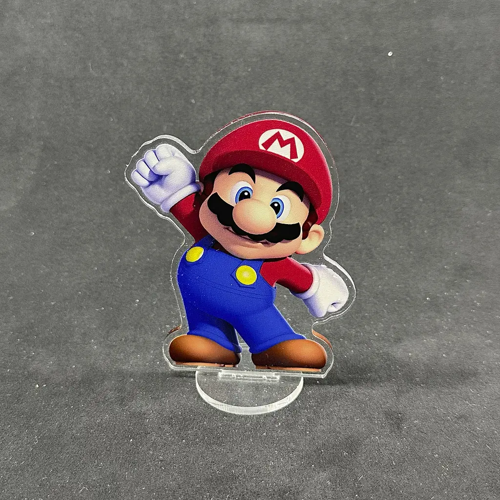 Акрилова колекційна фігурка Chibi Super Mario Маріо 10 cм