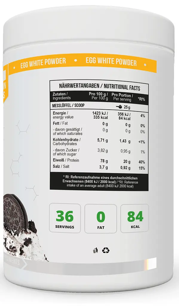 MST® Високоякісний Яєчний Протеїн без Лактози - 900 г - фото 2