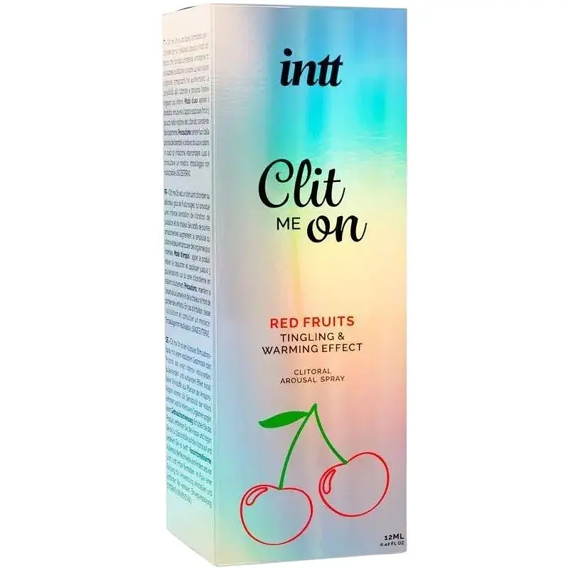 Збудливий спрей для клітора Intt Clit Me On Red Fruits Warming Effect 12 мл зігріваючий ефект - фото 3